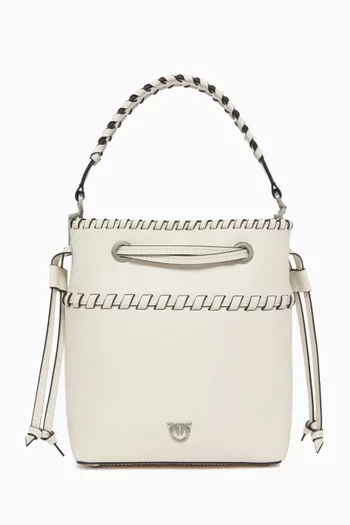 حقيبة باكيت ميني جلد