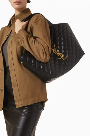 حقيبة يد اي كير متوسطة جلد نابا مبطن