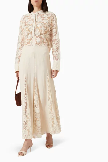 Presley Panelled Maxi Skirt