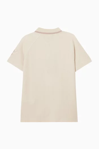 Eagle Logo Polo Shirt in Cotton-piqué