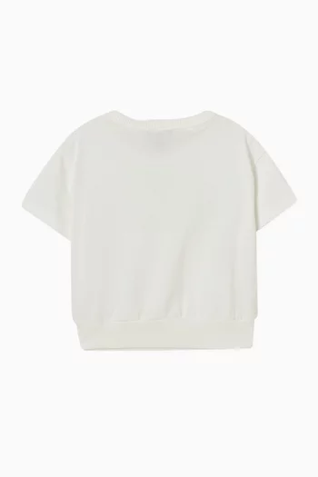 Micro Eagle Patch Pocket T-shirt in Cotton