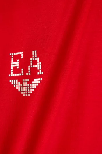 تي شيرت بطبعة حصان فانتازي قطن