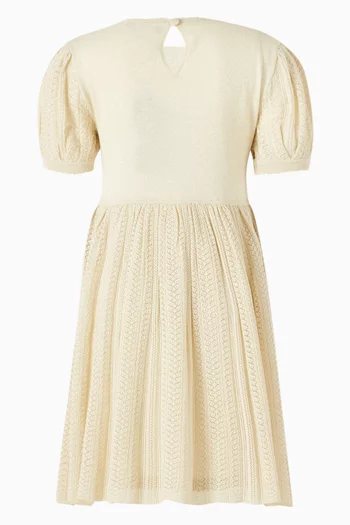 فستان بخيوط لامعة 