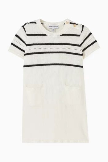 Striped Dress in Knit