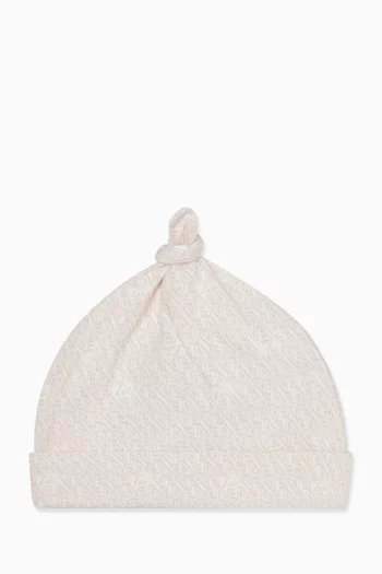 قبعة بيني بشعار النسر