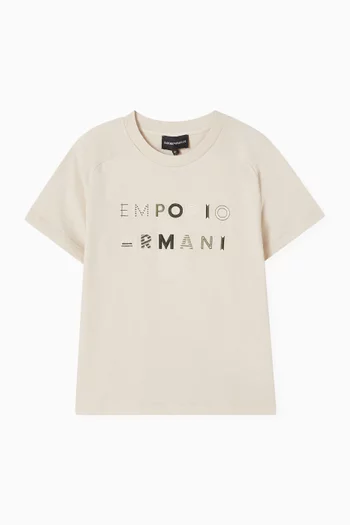 Logo T-shirt in Cotton