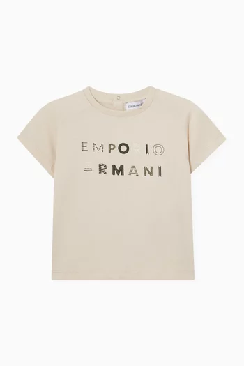 Logo T-shirt in Cotton