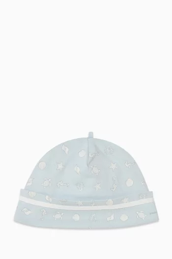 Sea Fantasy Beanie in Cotton