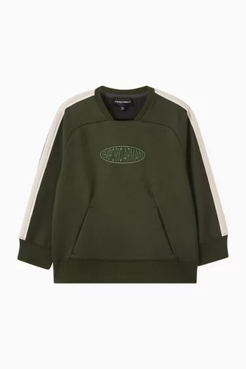 Logo Sweatshirt in Cotton