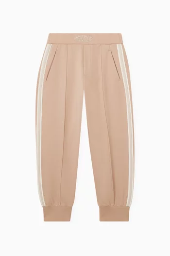 Loose Logo Sweatpants in Cotton