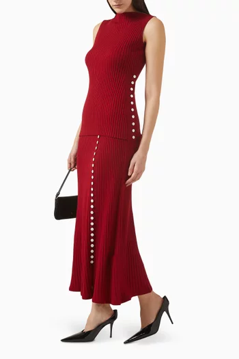 بلوزة ريو نسيج قطن مضلع