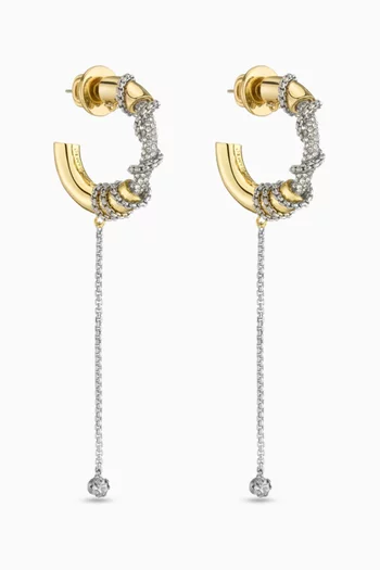 Amity Earrings in 12kt Gold-plated Brass
