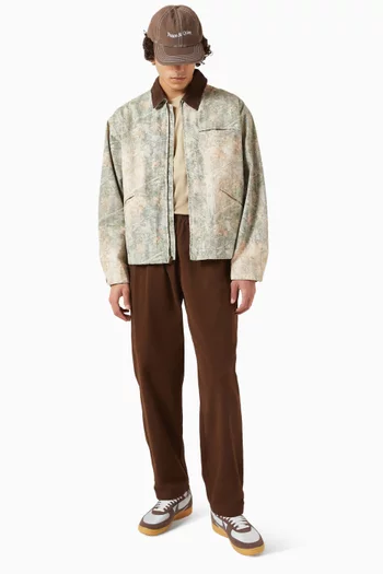 جاكيت بتصميم عملي قنب قطني