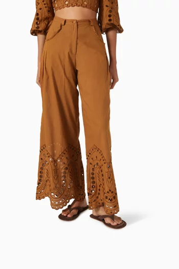 Illy Sandals in Suede