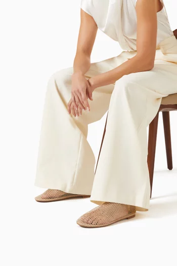 حذاء باليرينا كورديليا بكعب مسطح