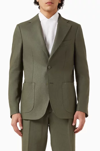 Slim-fit Blazer in Linen