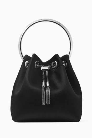 Bon Bon Bucket Bag in Satin