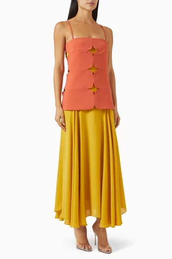 فستان راشا بفتحات