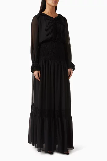 فستان تابيثا بكشكش جورجيت