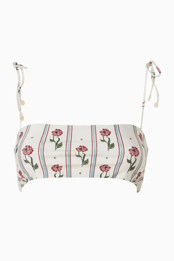 Primavera Quebrada Bikini Top