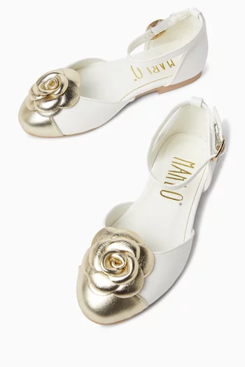 صندل ريتشيل مزين بزهور