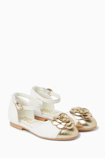 صندل ريتشيل مزين بزهور