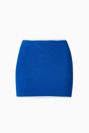 تنورة سباحة ديفي/ بلوزة بقصة ضيقة قماش أوريجينال كرينكل