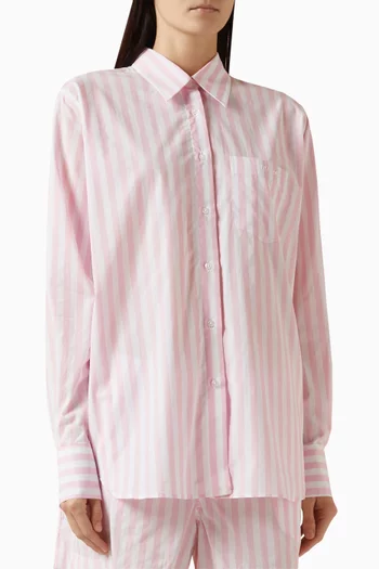 Cabana Striped Shirt in Poplin