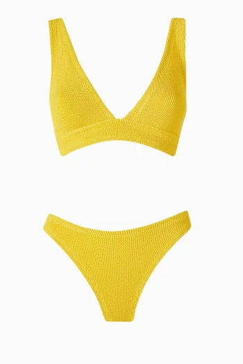 Carla Bikini Set in Crinkle™ Fabric