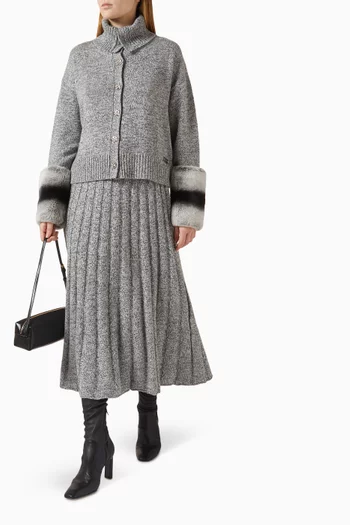 The Button-down Cuff Cardigan