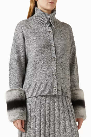 The Button-down Cuff Cardigan