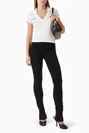 تي شيرت رياضي قصير بياقة بولو جيرسيه