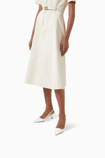 55 Slingback Pumps in Patent Leather