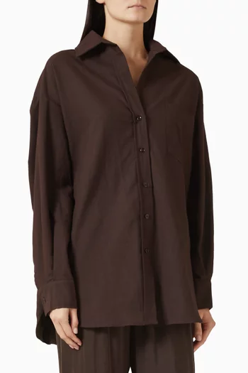 قميص ريه 2.0 بقصة فضفاضة قطن