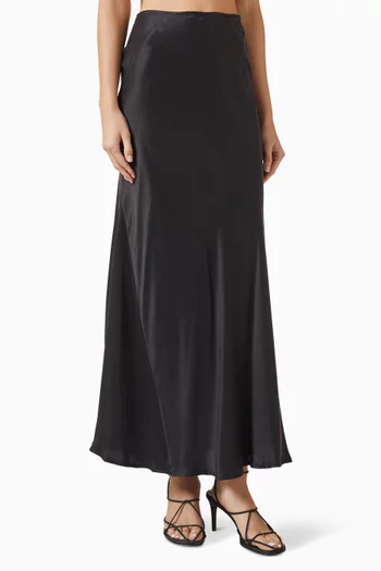 Colette Bias Skirt in Silk