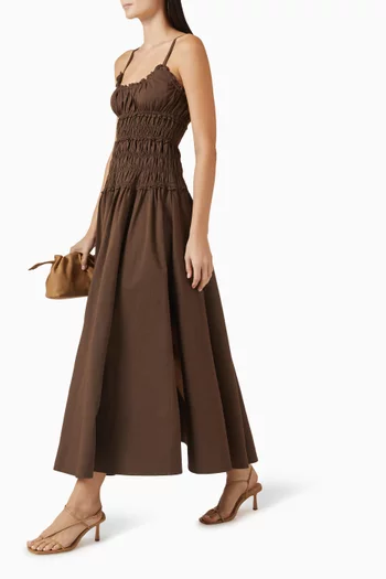 Toby Midi Dress in Cotton