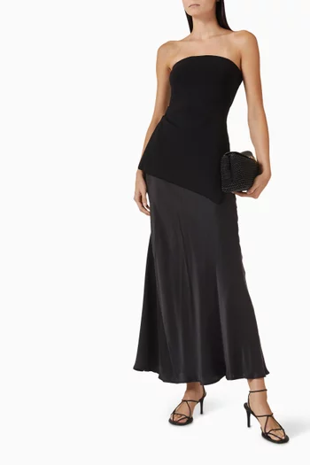 بلوزة لوك طويلة بتصميم باندو