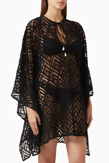 Dance Of Everyday Poncho in Cotton