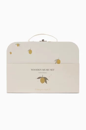 مجموعة أدوات موسيقية بتصميم ليمون لامع