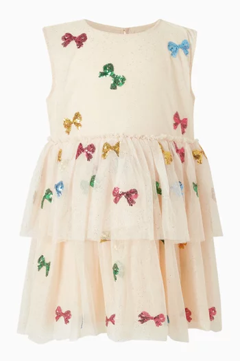 Yvonne Sequin-embellished Dress in Tulle