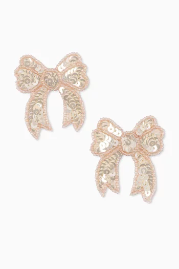 Bow Hair Clips, Pack of 2