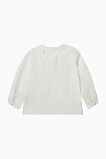 Collar Shirt in Organic Cotton