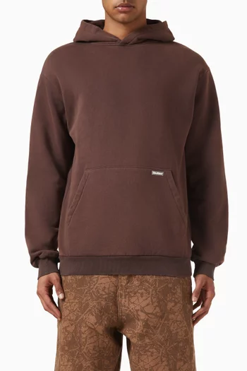 Basic Hoodie in Cotton-fleece