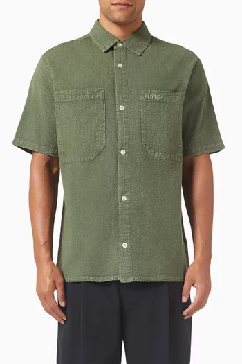 قميص مصبوغ سيرساكر