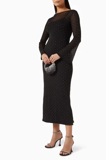 فستان آيكون قماش شبكي