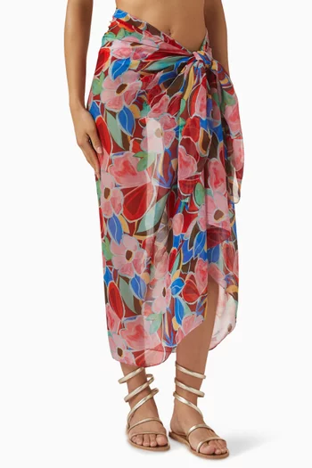 Santorini Sarong in LENZING™ Viscose