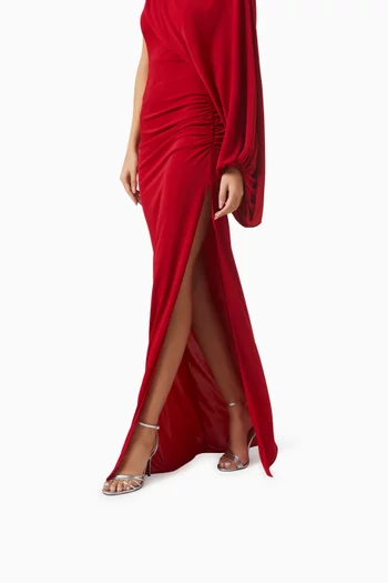 Ella 95 Sandals in Metallic Leather