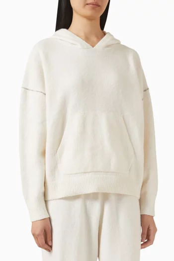 Oversized Hoodie in Plush Terry