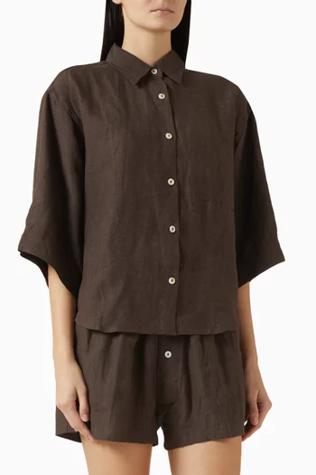 03 Co-ord Set in Linen