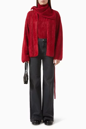 كارديغان بحزام كشمير ناعم